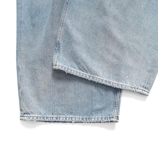 Acne Studios アクネストゥディオズ ペイント ルーズフィットジーンズ 2023 U Trafalgar トラファルガー ジーパン ワイドジーンズ メンズの画像