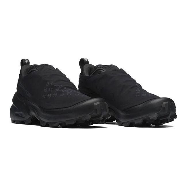 MM6 × Salomon エムエム6 サロモン CROSS DUST スニーカー SH1WS0026 P7624 コラボ 黒 ブラック シューズ メンズの画像
