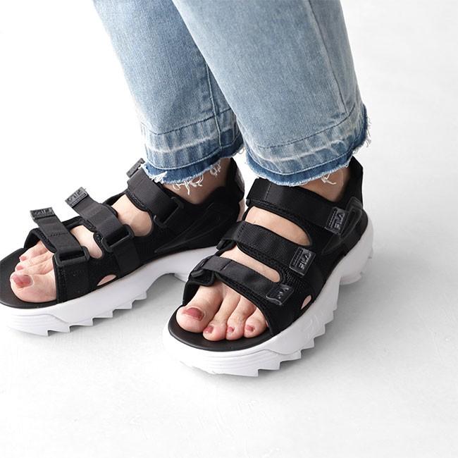 FILA（フィラ） ディスラプター SD 厚底 スポーツサンダル F0304