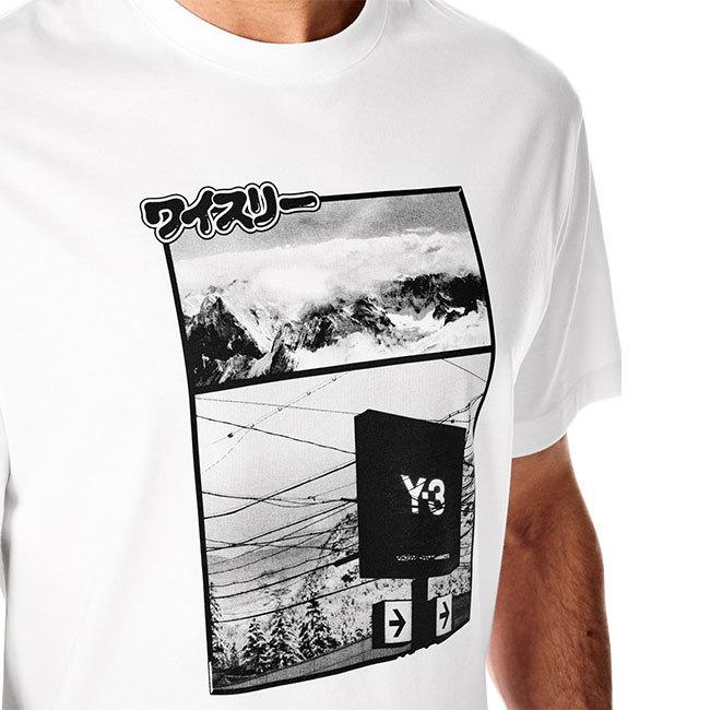 Y-3 ワイスリー ボックスフォトアート Tシャツ HB3347 半袖Tシャツ
