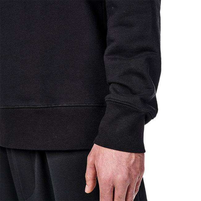 Y-3 ワイスリー スクエアラベルロゴ プルオーバー スウェットパーカー