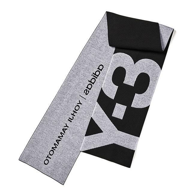 Y-3 ワイスリー グラフィックロゴ マフラー HA6527 大判 Y-3 ワイスリー グラフィックロゴ マフラー HA6527 大判