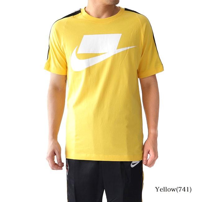 NIKE ナイキ NSW 袖ライン ロゴTシャツ AV9959 メンズ : Golden