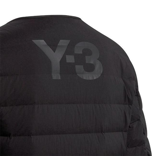 SALE] Y-3 ワイスリー ノーカラー ライトダウン キルティングコート