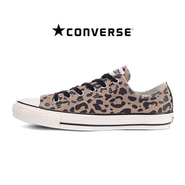 TIME SALE] CONVERSE コンバース スエード レオパード オールスター