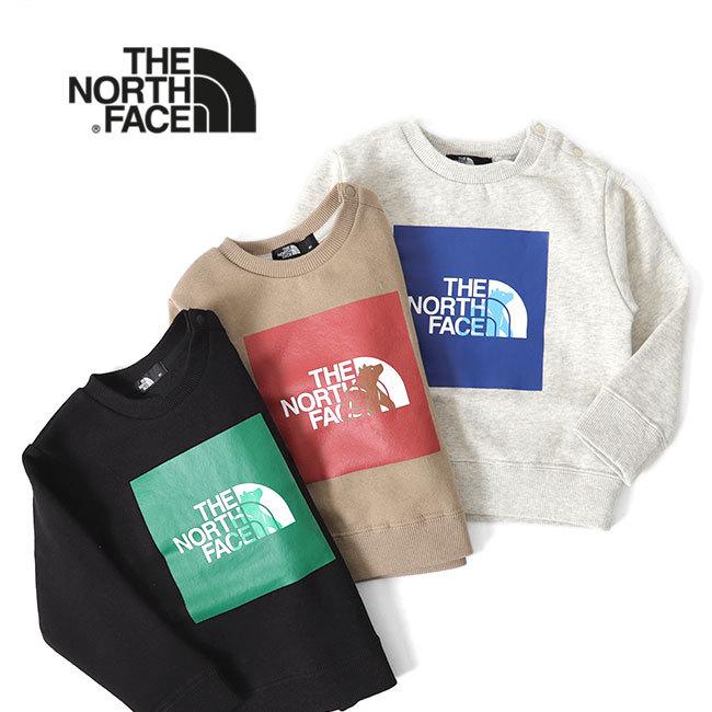 THE NORTH FACE ノースフェイス シレトコトコ クルーネック スウェット NTB62113ST トレーナー ベビー ギフト