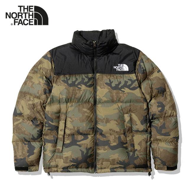 THE NORTH FACE ヌプシ ダウンジャケット ビンテージ カモフラ S-