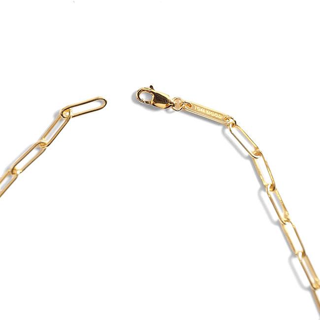 TOMWOOD トムウッド Box Chain Gold 20.5inch ボックスチェーン