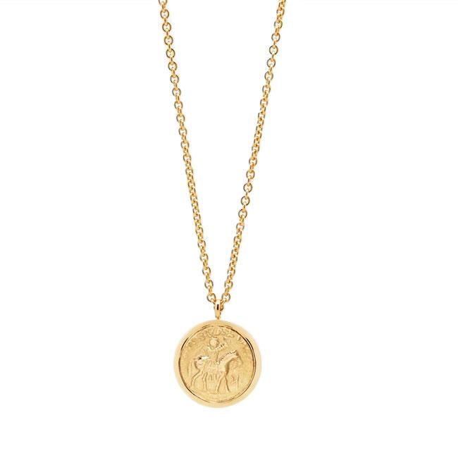 TOMWOOD トムウッド Coin Pendant Gold 20.5inch コインペンダント