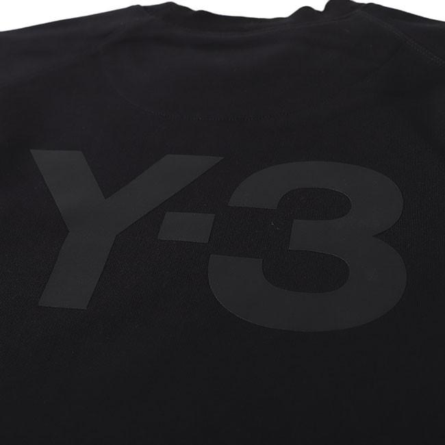 Y-3 ワイスリー クルーネック バックロゴ スウェット FN3371