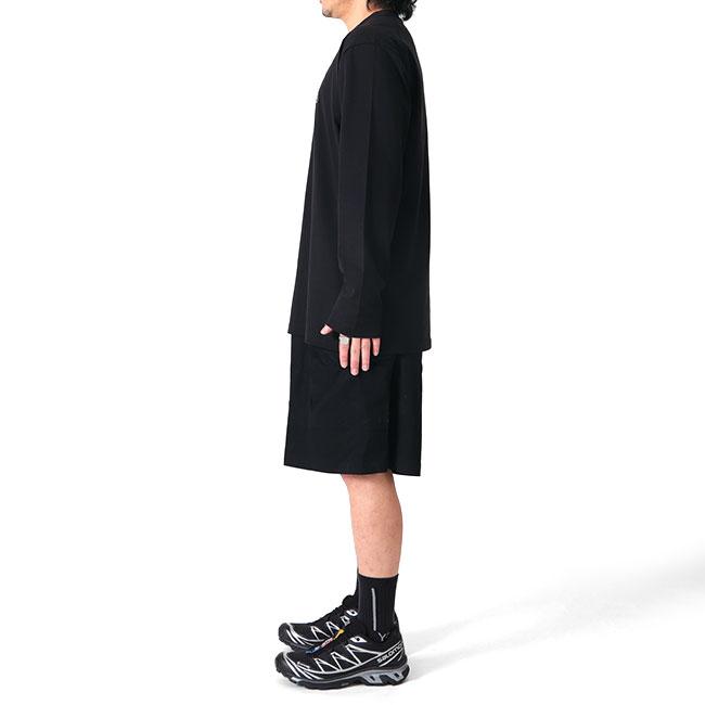 Y-3 ワイスリー ウォッシュ ツイル ベルト付き ワイドショーツ IN8718
