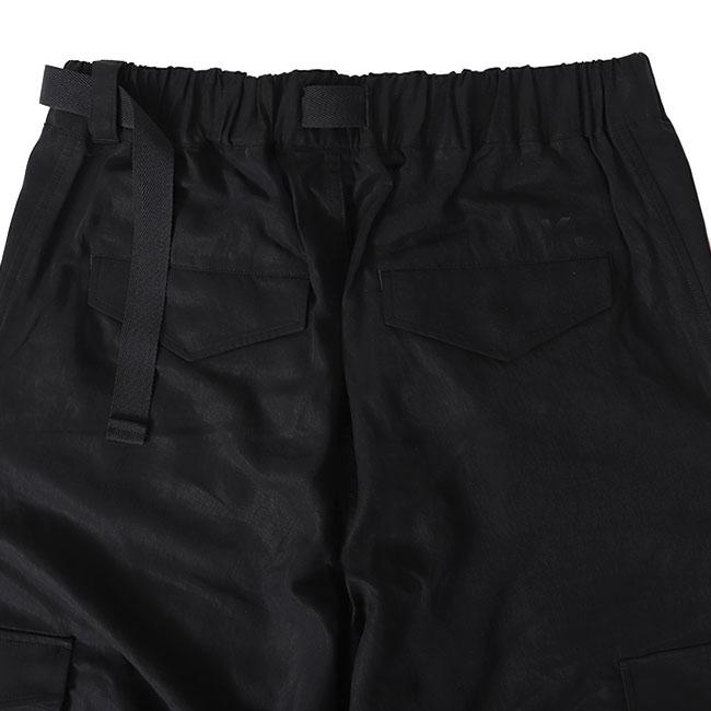 TIME SALE] Y-3 ワイスリー ウォッシュ ツイル ベルト付き パンツ