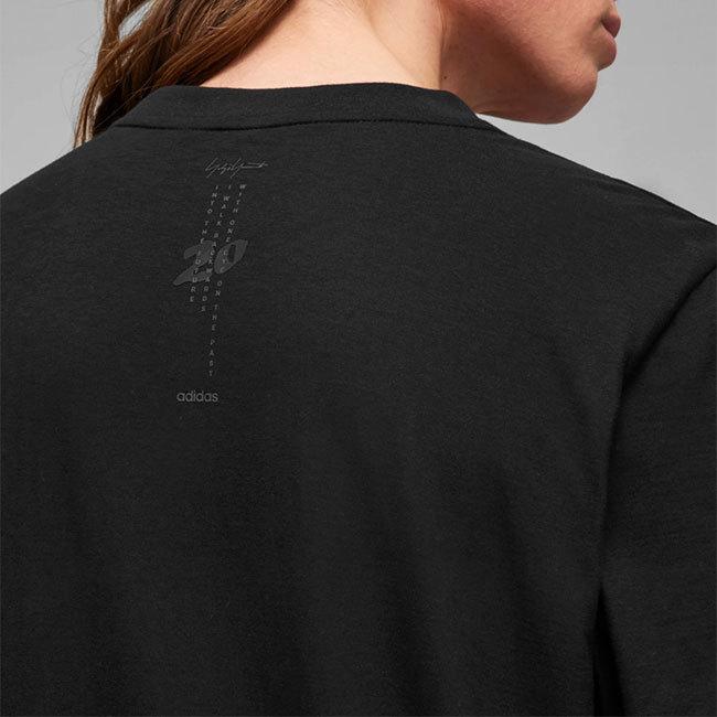 Y-3 ワイスリー チェスト ビッグロゴ Tシャツ HG6093 半袖Tシャツ 黒