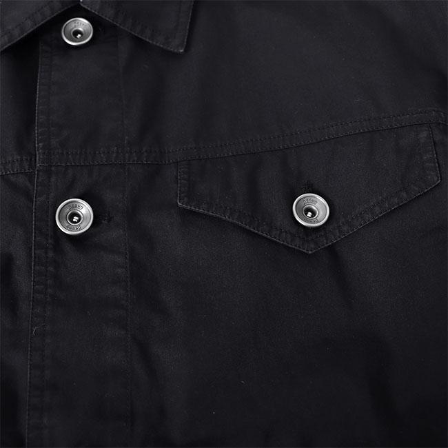 [SALE] HERNO ヘルノ Gジャン型 コットンジャケット GI000405U 黒 白 メンズの画像