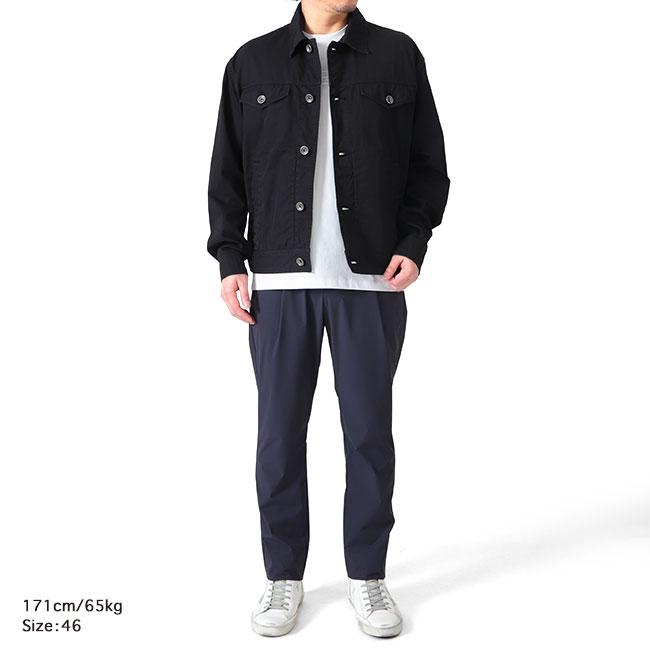 [SALE] HERNO ヘルノ Gジャン型 コットンジャケット GI000405U 黒 白 メンズの画像