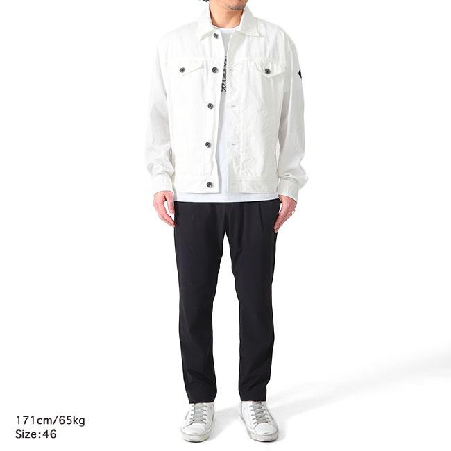 [SALE] HERNO ヘルノ Gジャン型 コットンジャケット GI000405U 黒 白 メンズの画像