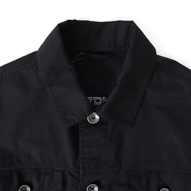 [SALE] HERNO ヘルノ Gジャン型 コットンジャケット GI000405U 黒 白 メンズの画像