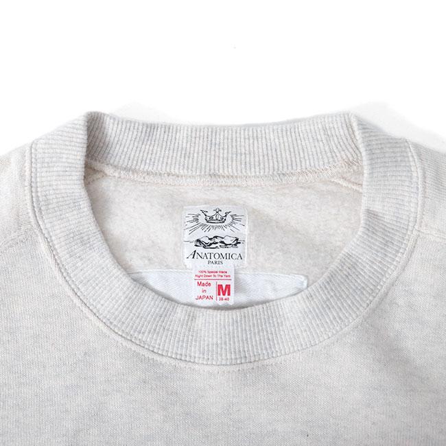 ANATOMICA アナトミカ クルーネック スウェット 530-542-17 トレーナー メンズ : Golden State - 通販 ...