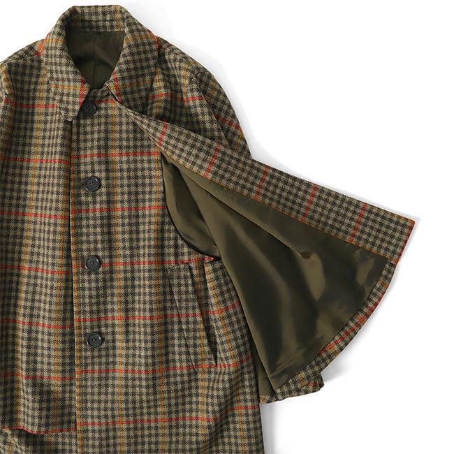 【美品/名作】Anatomica ダスターコート Arthur オレンジチェック 美品/名作】Anatomica ダスターコート Arthur オレンジチェック