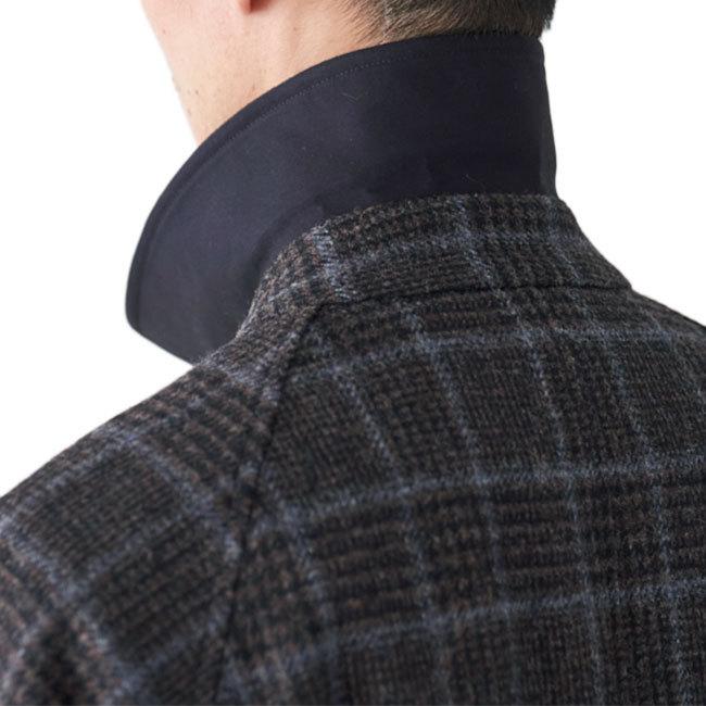 ANATOMICA（アナトミカ） リバーシブル チェック シングルラグラン
