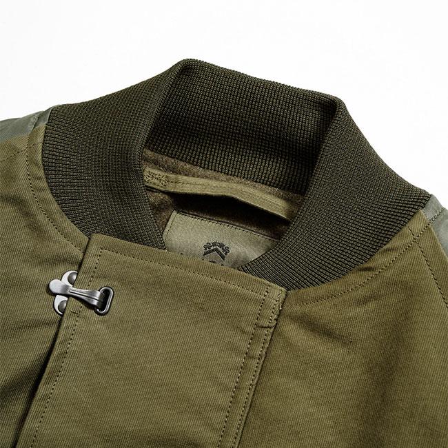Nigel Cabourn ナイジェルケーボン 40s MA-1 USクリップジャケット 80510030005 ボンバージャケット メンズの画像