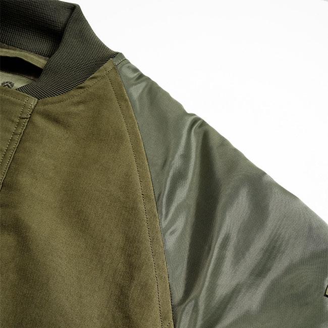 Nigel Cabourn ナイジェルケーボン 40s MA-1 USクリップジャケット 80510030005 ボンバージャケット メンズの画像