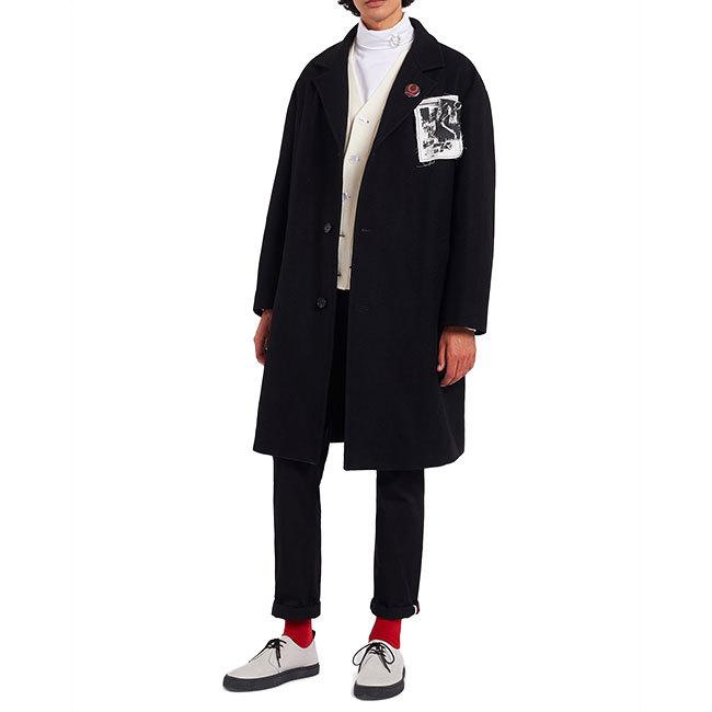 RAF SIMONS × FRED PERRY ラフシモンズ フレッドペリー プリント RAF SIMONS × FRED PERRY ラフシモンズ フレッドペリー プリント
