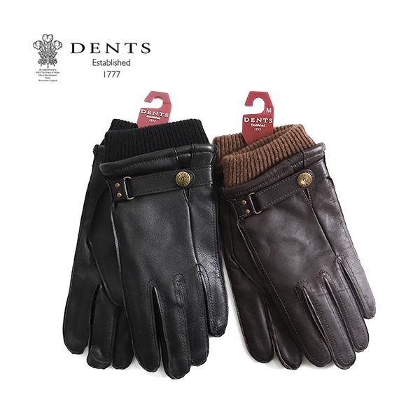 DENTS デンツ 柔らかいレザー 本革 グローブ 手袋 バイカラー 英国製 M DENTS（デンツ） [SALE] レザーグローブ 手袋 5-9018 Penrith メンズ