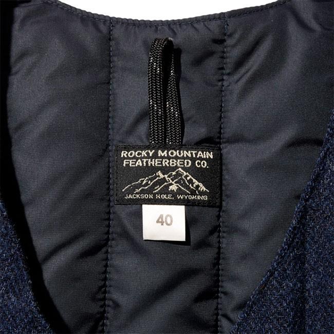 【希少40】ロッキーマウンテン　ダウンベスト　ハリスツイードモデル ア ベイシング エイプ ロッキーマウンテン ハリスツイード A BATHING