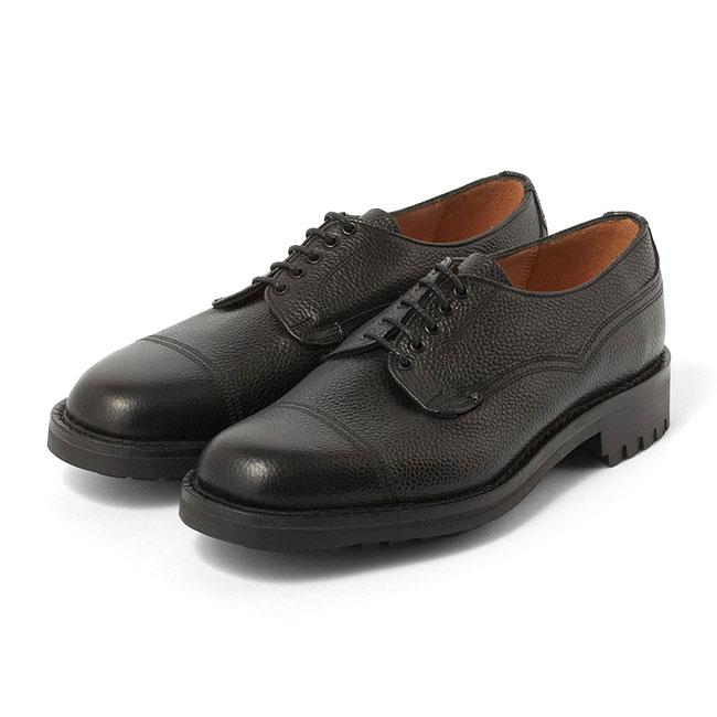 JOSEPH CHEANEY ジョセフチーニー CAIRNGORM 2C ケンゴン プレーントゥ シューズ ブラック メンズの画像