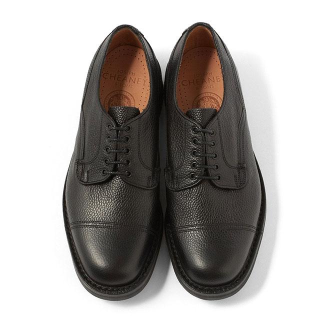 JOSEPH CHEANEY ジョセフチーニー CAIRNGORM 2C ケンゴン プレーントゥ シューズ ブラック メンズの画像