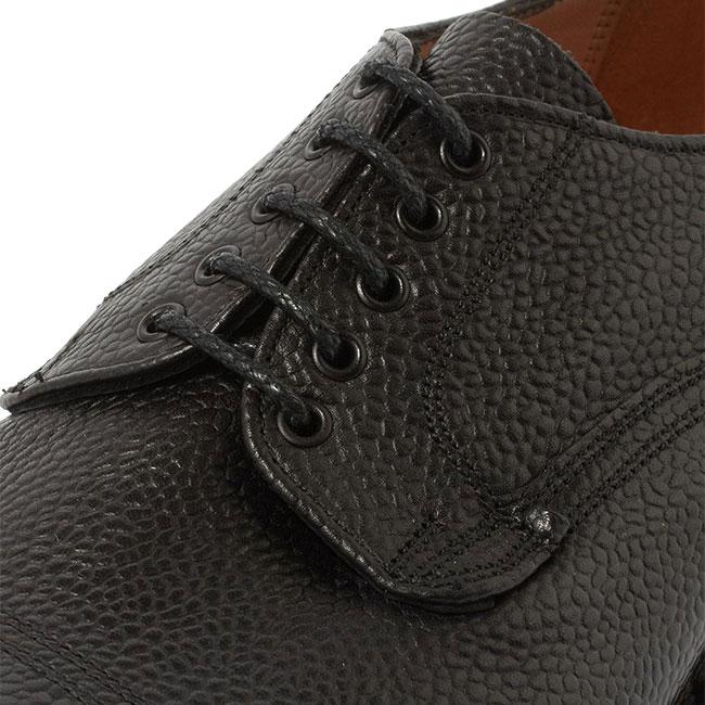 JOSEPH CHEANEY ジョセフチーニー CAIRNGORM 2C ケンゴン プレーントゥ シューズ ブラック メンズの画像