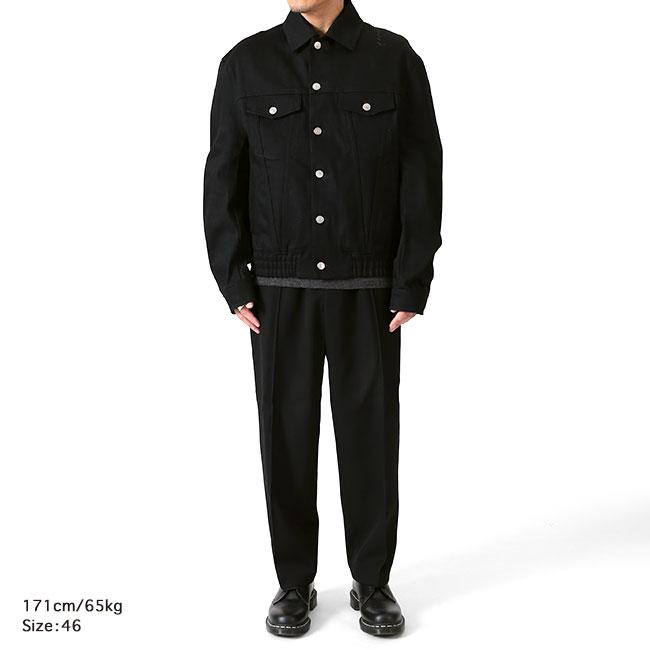 MARNI マルニ 先染め ブラック デニムジャケット JUJU0049S0 MARNI マルニ 先染め ブラック デニムジャケット JUJU0049S0