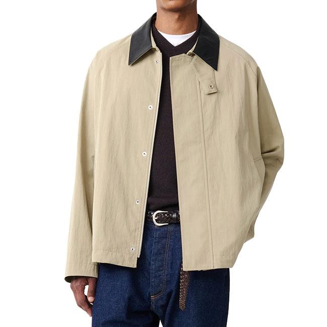 STUDIO NICHOLSON スタジオニコルソン DANI JACKET 襟レザー