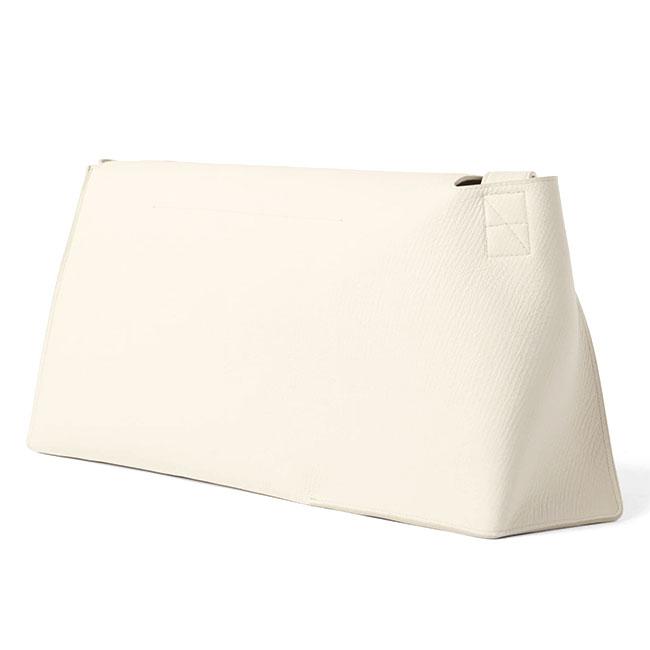 STUDIO NICHOLSON スタジオニコルソン SHIBORU LEATHER BAG ショルダー レザーバッグ SN-742 白 ホワイトの画像