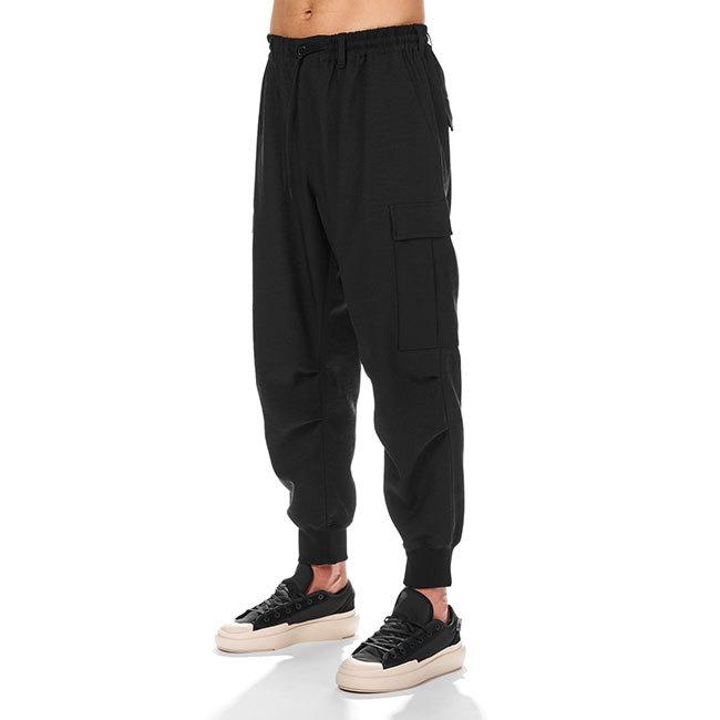 Y-3 ワイスリー イージー カフ カーゴパンツ HG8604 黒 メンズ