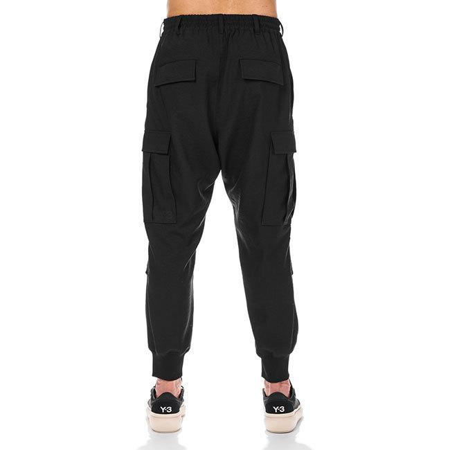 Y-3 ワイスリー イージー カフ カーゴパンツ HG8604 黒 メンズ