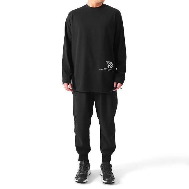Y-3 ワイスリー イージー カフ カーゴパンツ HG8604 黒 メンズ