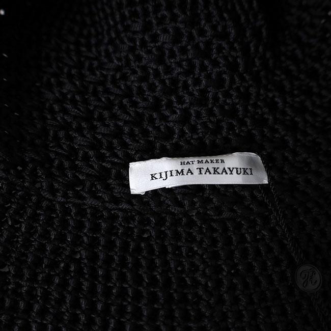 KIJIMA TAKAYUKI キジマタカユキ ポリエステルニット バケットハット
