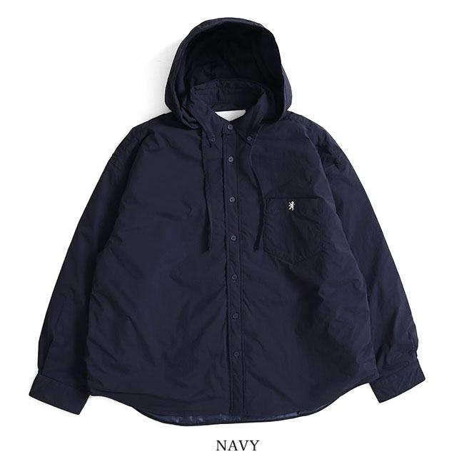 Gymphlex ジムフレックス 2WAY フード付き 中綿入り シャツ