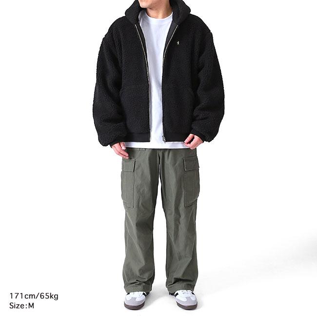 Gymphlex ジムフレックス ジップ ボアフリース パーカー GY-A0570 LTB