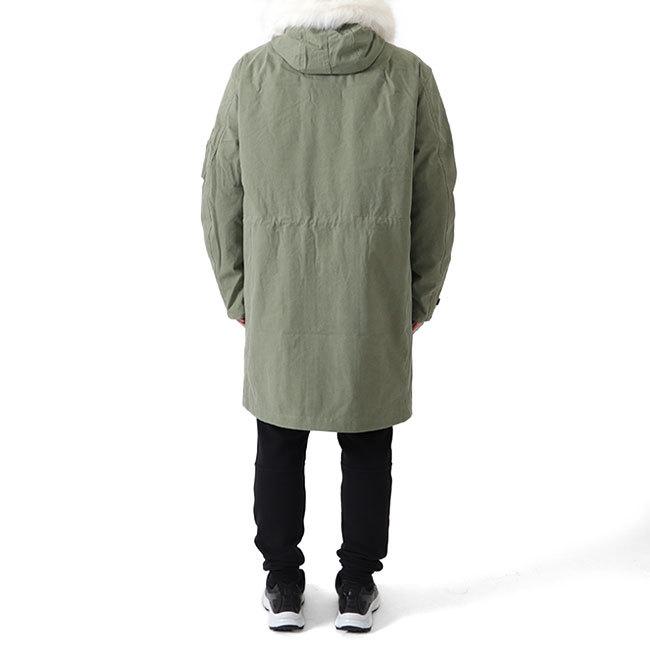 JOHN ELLIOTT ジョンエリオット N-3B ファー付き キルトライナー