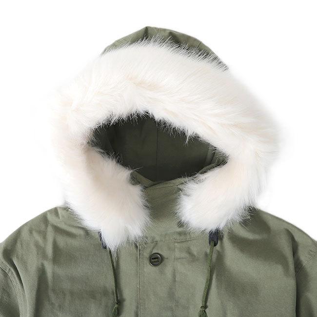 1PIU1UGUALE3 モッズコート　N-3B ファー　キルティング　XL JOHN ELLIOTT ジョンエリオット N-3B ファー付き キルトライナー