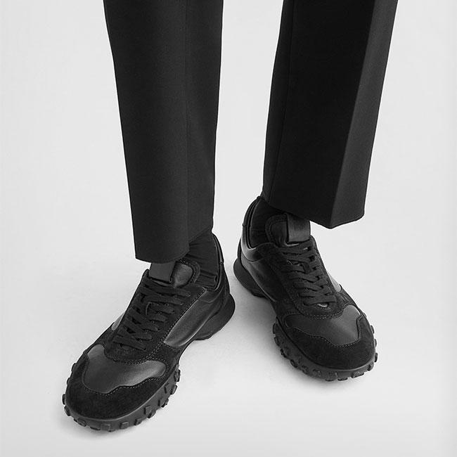 未使用品級✨ジルサンダー JIL SANDER レザースニーカー ブルー 37 JIL SANDER - JIL SANDER × PUMA 2004AW BLUE SNAKE SKINの通販