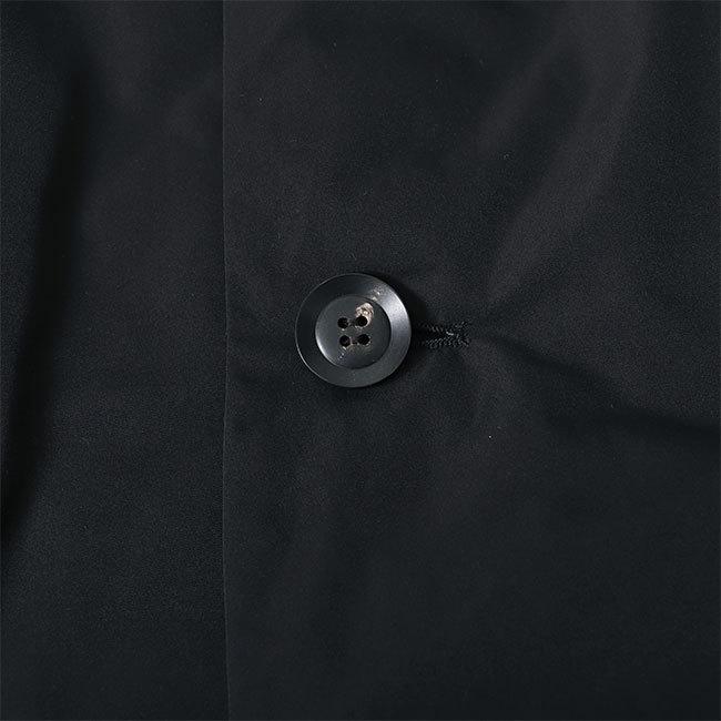 LE GLAZIK ルグラジック 高密度ギャバジン ノーカラー ダウンコート JL