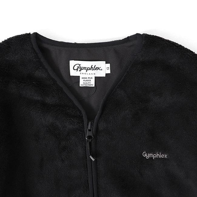 TIME SALE] GYMPHLEX ジムフレックス ジップアップ ノーカラー