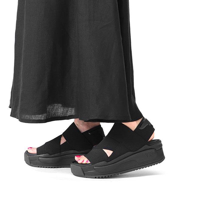 Y-3 ワイスリー ライバルリー プラットフォーム ストラップサンダル Y-3 ワイスリー ライバルリー プラットフォーム ストラップサンダル