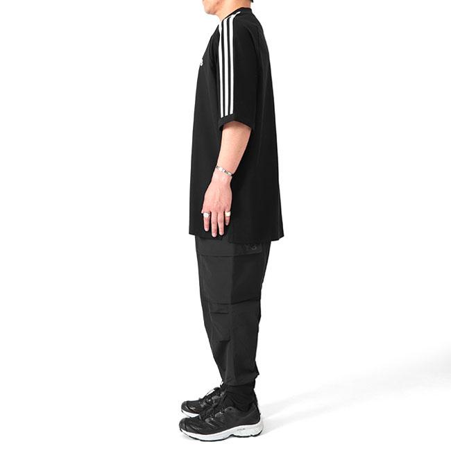 Y-3 ワイスリー 3ストライプス オーバーサイズ ロゴ Tシャツ H63065