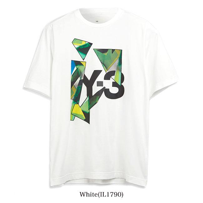 TIME SALE] Y-3 ワイスリー アートグラフィック ロゴTシャツ