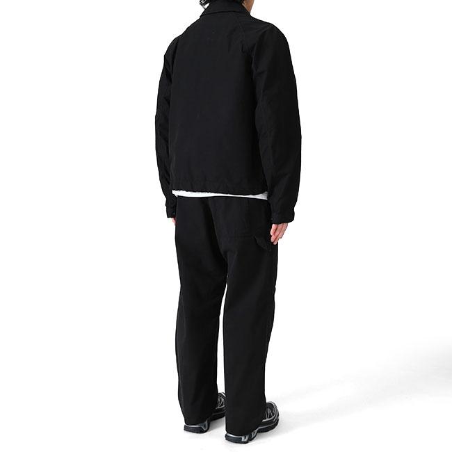 STONE ISLAND GHOST ストーンアイランド ゴースト DAVID LIGHT-TC ガーメントダイ ショート コーチジャケット 4100036 黒 ブラック メンズの画像